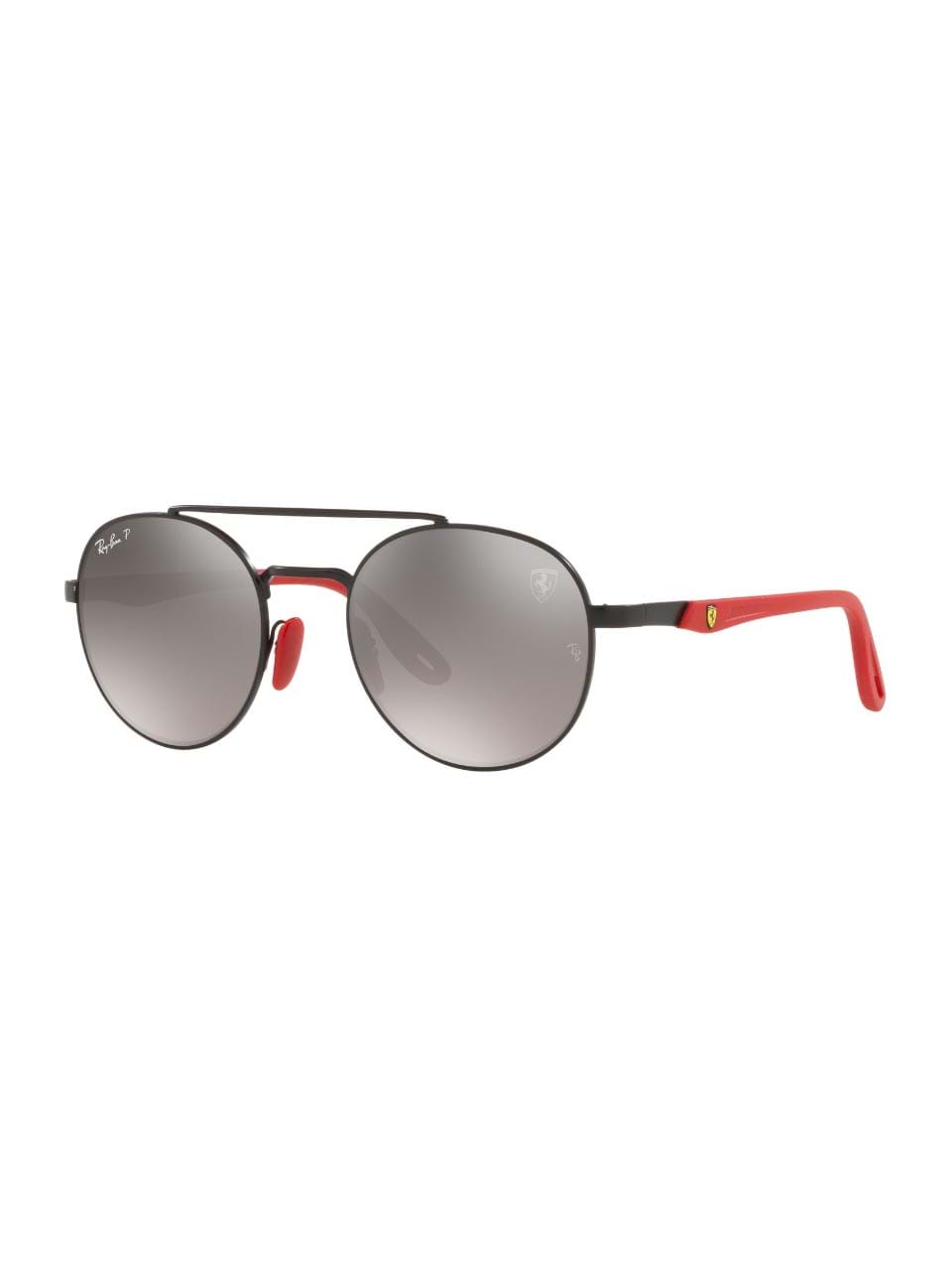 12856円 【現金特価】 サングラス ハット コレクション レディース アイウェア アクセサリー Sunglasses 0HU1008 SHINY SILVER LIGHT BLUE MIRROR